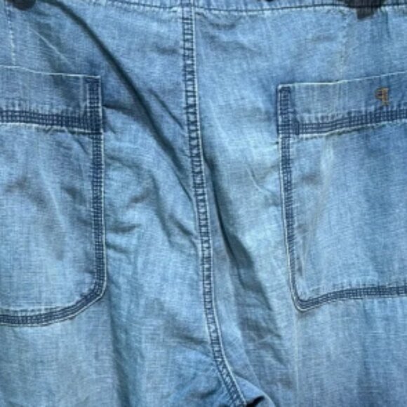 Anthropologie Pilcro Women Size 16 High-Rise Parachute Tie-Waist Jeans NWT - Picture 6 of 12